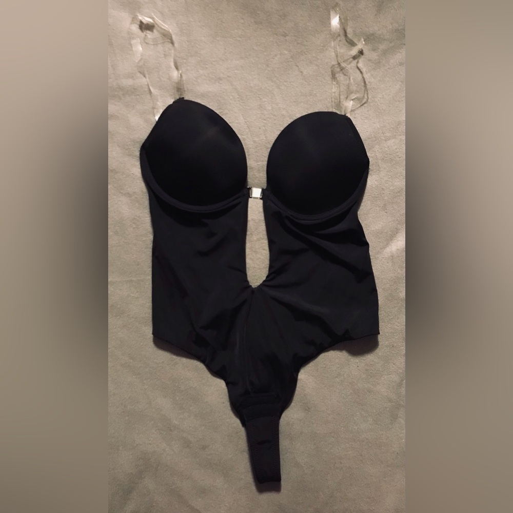 NEW Backless U Plunge Thong Bodysuit Shapewear - Picture 11 of 16